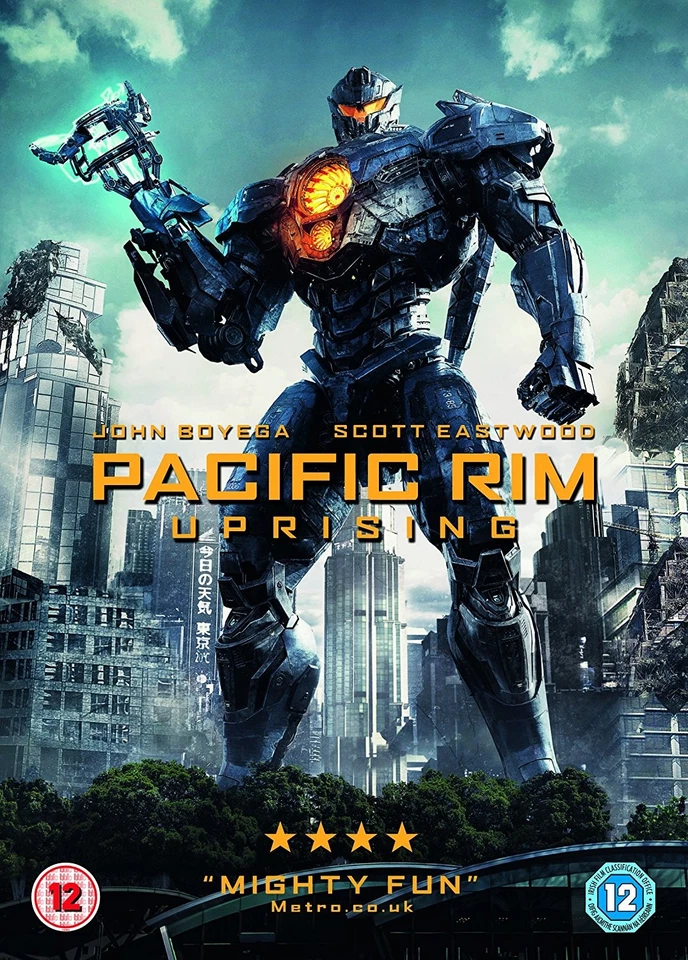 Pacific Rim Uprising Rentalskyvubiquity DVD Region 2