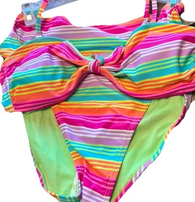 Nuevo con etiquetas No Boundaries Cruise Conjunto de Natación Medio Bikini Parte Superior Inferior Traje de Baño Traje de Baño Foto 1 de 4