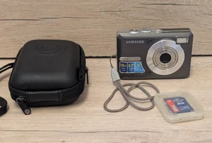 Samsung S1075 10.2MP Digital Compact Camera Zoom 6.3-18.9mm Grey -Tested - Picture 1 of 23