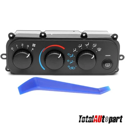 Panel de módulo de interruptor de control de clima de aire acondicionado HVAC para Chrysler Sebring Dodge Stratus Foto 1 de 4