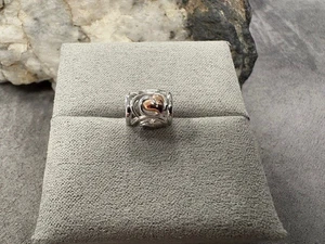 Clogau Plata y Oro Rosa 9ct Árbol de la Vida Barril Hitos Cuentas Dije Esterlina - Imagen 1 de 14