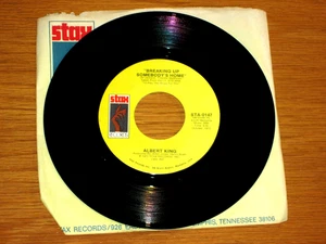 BLUES 45 RPM - ALBERT KING - STAX 0147 - "BREAKING UP SOMEBODY'S HOME" - Picture 1 of 2