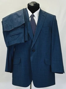 RICHARD JAMES SAVILE ROW 100% Wool Men's Designer Business Suit SZ 44 R - Picture 1 of 11