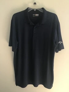 Callaway Herren Opti-Dri Golf Poloshirt Large Navy Blau - Bild 1 von 5