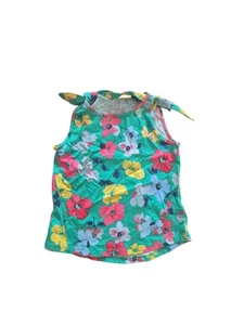 Girls Joules Vest Top Floral 4 Years Old 104 Cm Cotton New With Tag - Picture 1 of 3