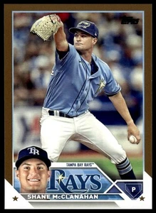 2023 Topps #236 Shane McClanahan Gold #/2023 - Foto 1 di 2