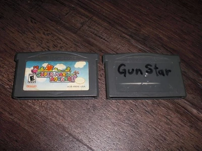 Gunstar Super Heroes Super Mario World Super Mario World 2 Gameboy Advance GBA Foto 1 de 2