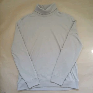 Johnston & Murphy Turtleneck Sweater Mens Large Beige Khaki Long Sleeve Comfy - Picture 1 of 10