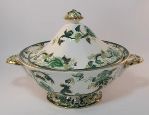 Plat bol à légumes couvercle chartreuse mandalay pierre de fer maçons lot A très bon état - Photo 1/11