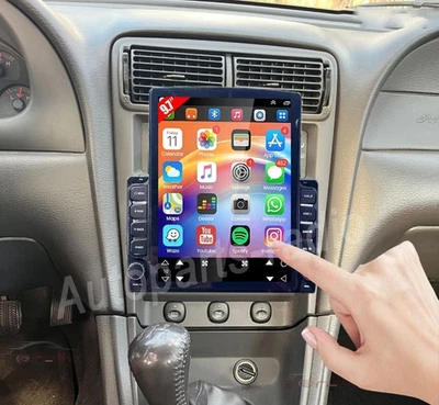 9.7" CarPlay Android 15.0 For Ford Mustang 1991-2004 Stereo Radio GPS Navi WIFI Foto 1 de 4