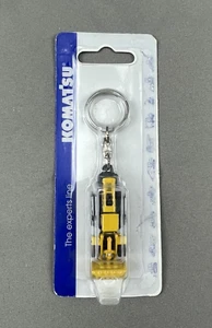 Komatsu WA470 Wheel Loader Key Ring Keychain DieCast UH 5526 New - Picture 1 of 2