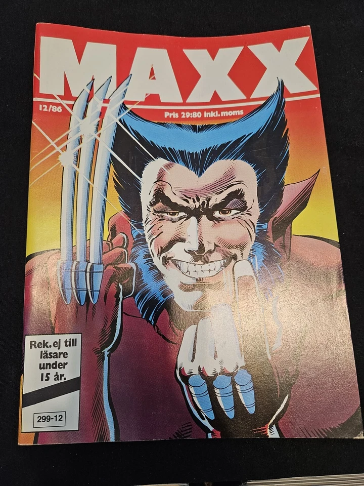 Wolverine Limited Series #1 Swedish 1st solo Wolverine Marvel Comics 🔑  - Image 1 of 4