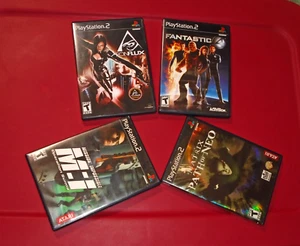 PlayStation 2 Lot Fantastic 4, Aeon Flux, Matrix Path of Neo, MI Operation Surma - Picture 1 of 16