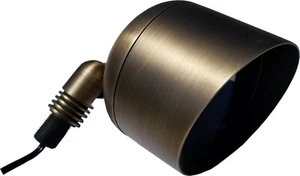 Brass PAR36 12V SPOT Light Landscape Fixture with wire and spike - Picture 1 of 3