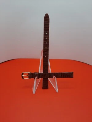 9mm Genuine Royal Lizard Ladies Replacement Watch Band / Watch Strap - Image 1 of 4