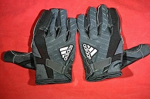 Adidas BLACK ADI 6.0 NFL INS Football Receiver Gloves Tacky 2XL 3XL 4XL NEW d - Picture 1 of 12