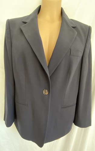 VERSACE Giacca abito donna Giorgio Armani taglia 40. Una ventola un pulsante anteriore