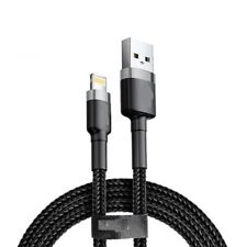 Long USB Cable For iPhone 6+ 7 8 XS 11 12 13 14 Pro Max Fast Charger Lead 1m 2m
