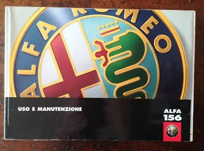 Manuale Uso E Manutenzione Alfa 156 - Anno 2000. - Immagine 1 di 4