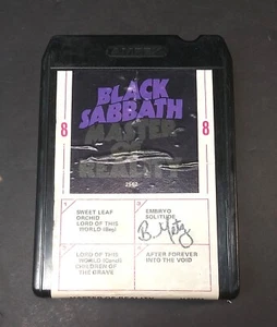 Heavy Metal Rock 8 Spur Tape BLACK SABBATH Master of Reality 1975 Ozzy Osbourne - Bild 1 von 3