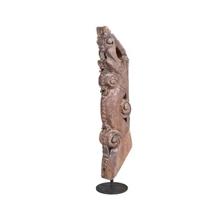 Table top carved vintage wooden sculpture - Picture 1 of 9
