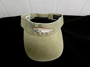 Gorra con visera deportiva REDFISH BRONCEADA sombrero de pesca bordado pez ajustable nuevo A5 - Imagen 1 de 5