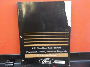 2006 FORD 4.5L DIESEL POWERTRAIN CONTROL EMISSIONS DIAGNOSIS MANUAL (FM351) - Picture 1 of 2