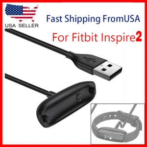 Replacement USB Charging Cable Cord Dock Stand Accessories For Fitbit Inspire 2 - Picture 1 of 11