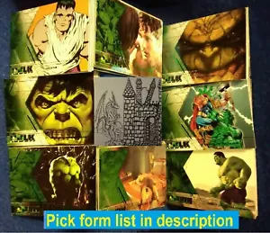 2003 Upper Deck The Incredible Hulk Movie Base Cards U-Pick-1 - Picture 1 of 2