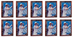 (10) 1992 Legends #56 Jim Courier Tennis Card Lot