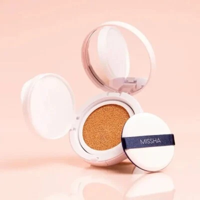 MISSHA Magic Cushion Cover Lasting [ #21 Beige ] Make Up Foundation K-Beauty UK - Image 1 of 2