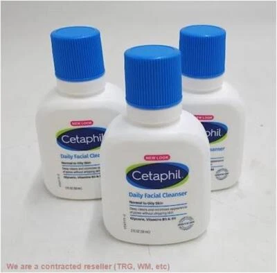 PACK 3!!!! Limpiador facial diario con espuma suave Cetaphil para piel sensible Foto 1 de 3