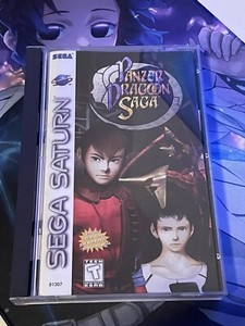 PANZER DRAGOON SAGA FOR SEGA SATURN COMPLETE & MINT DISCS