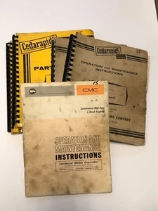 Cedarapids BSF-2 Asphalt Paver Parts Manual, Operation, Maintenance Instructions - Picture 1 of 4