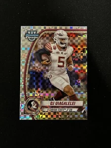 2024 Bowman University U Chrome DJ Uiagalelei X-Fractor - Florida State #48 - Picture 1 of 2