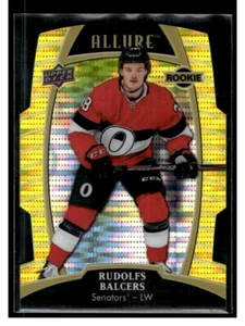 2019-20 Upper Deck Allure Yellow Taxi #82 Rudolfs Balcers - Picture 1 of 2