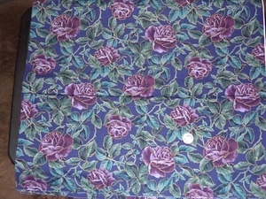 Kona Bay Fabrics, Purple Flowers Pattern, Dealer Code A-100 - Picture 1 of 2