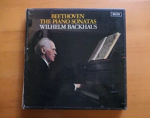 SXLA 6452-6 Beethoven The Piano Sonatas Wilhelm Backhaus 10LP Decca Box Set - Picture 1 of 4