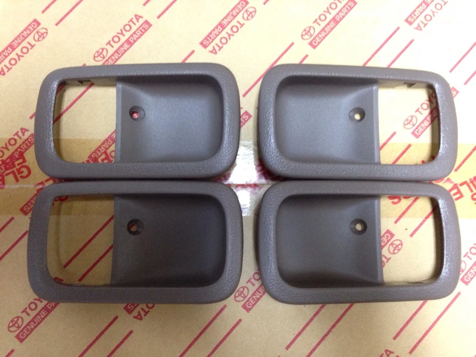 Genuine OEM Toyota Land Cruiser 95-97 OAK Inner door handle bezels full set - Изображение 1 из 1