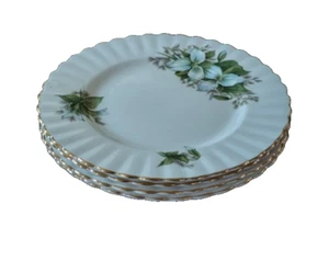 Lot of 4 Dessert Plates Trillium by Royal Albert - Bild 1 von 5