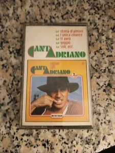 MC KASSETTE ADRIANO CELENTANO CANTADRIANO RECORD BAZAAR 1980 LIEBESGESCHICHTE - Bild 1 von 5