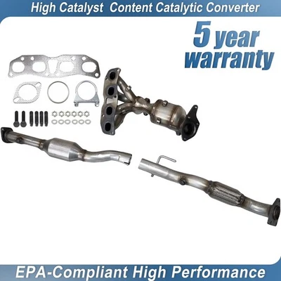 Front & Rear Catalytic Converter for 2007 - 2012 2013-2018 Nissan Altima L4 2.5L Foto 1 de 4