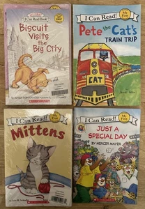 11 Book Lot - I CAN READ My First Shared Reading Mittens Biscuit Pete - Imagen 1 de 1