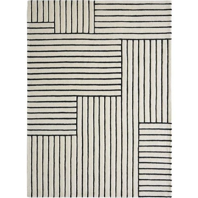 Renwil RARC-10182-57 Arctica Area Rug Off-White and Black - Image 1 of 4