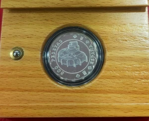 ESPAÑA. AÑO 2001. 500 PTAS PLATA CASA DE LA MONEDA DE SEGOVIA. PESO 6,75 GR - Picture 1 of 3
