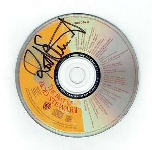 Rod Stewart signierte Compact Disc (CD) - vorzertifiziert ACOA - Bild 1 von 2