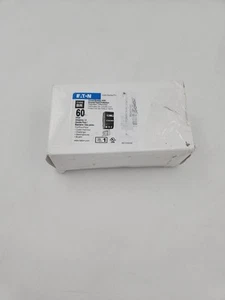 Eaton BRN260GF GFCI Circuit Breaker 60A 2 Pole 120/240V with Ground Protection - Picture 1 of 8