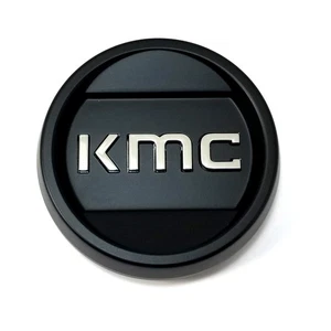 KMC S-Black Center Cap 3-1/8"OD for KM708 KM716 Nomad KM721 Alpine 1512S21 - Picture 1 of 3