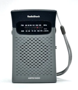 Vintage Radio Shack AM FM Pocket Portable Battery Powered Radio 12-586 TESTED - Bild 1 von 10