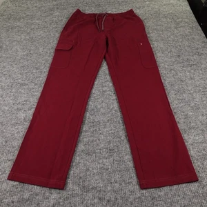 Jaanuu Scrub Hose Herren Large Tall Burgund Cargo Kordelzug J85016T WINW - Bild 1 von 16